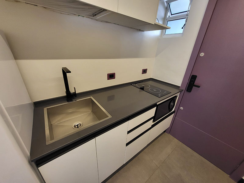 cozinha moderna e bem equipada